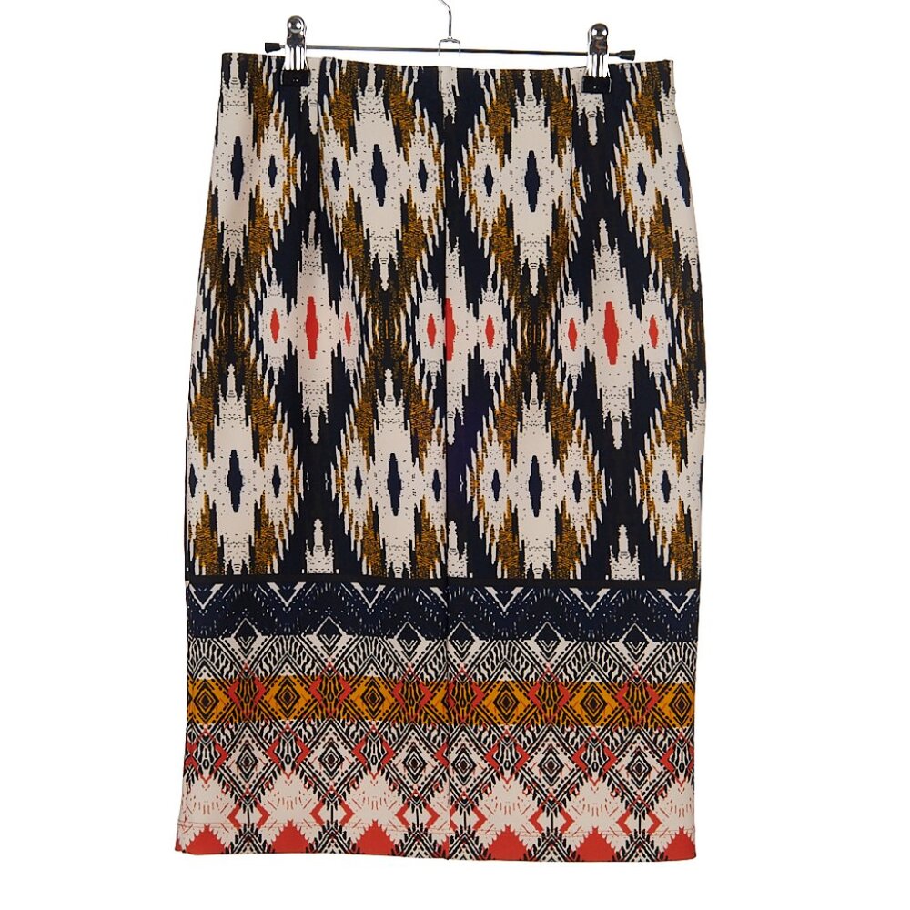Maeve by Anthropologie Batik Print Pencil Skirt Women's Medium - Picture 4 of 6